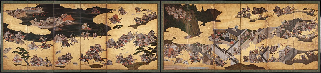 Battle Scenes from the Tale of Heike